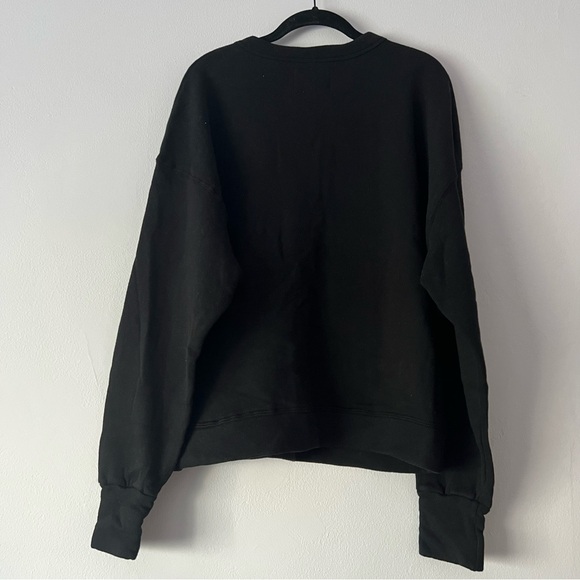 Citizens of Humanity Cora Henley Sweatshirt Black - Picture 5 of 13